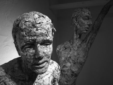 Anne Kuprat: Bärbel und Martin (Papiercaché) Anne Kuprat: Bärbel und Martin (Papiercaché)