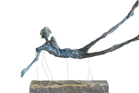 Anne Kuprat: Liegende Anne Kuprat: Liegende